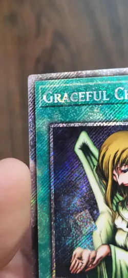 YUGIOH GRACEFUL CHARITY RA03-EN116 PLATINUM RARE 1ST ED NM - Image 2