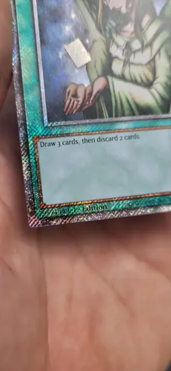 YUGIOH GRACEFUL CHARITY RA03-EN116 PLATINUM RARE 1ST ED NM - Image 5