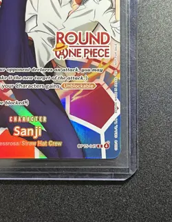 One Piece x Round 1 SANJI Promo Card OP15-047 ENGLISH - Image 5