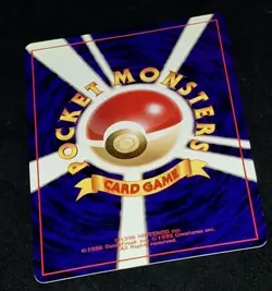 1997 P.M. Japanese Team Rocket Dark Magneton Holo #82 Pokemon TCG Old Back - Image 4