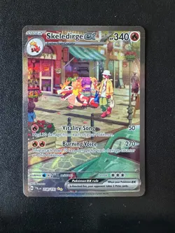 POKEMON TCG - PALDEA EVOLVED - SKELEDIRGE EX 258/193 - Image 1