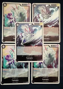 Yamato Playset (OP16-096) x4 | One Piece The Time of Battle | NM Rare - Image 1