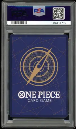 2026 ONE PIECE OP14 EB04 THE AZURE SEA'S SEVEN ALTERNATE ART #018 MEGALO PSA 10 - Image 2