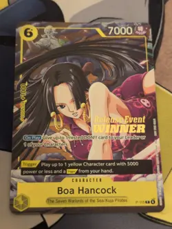 Boa Hancock P-115 OP15 Release Event Winner One Piece Promo - Image 1