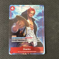 SHANKS SR Alternate Art (Alt Art AA) English One Piece TCG OP12-008 - Image 1