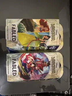 FACTORY SEALED Fabled Starter Decks (SET OF 2) Ravensburger Disney Lorcana - Image 1