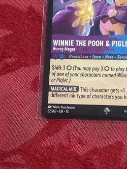 Lorcana Attack the Vine! - Winnie the Pooh & Piglet - Hunny Mages - 62/207 - Image 4
