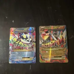 Pokemon TCG Japanese Holo EX 2-Card Lot: Primal Kyogre EX 149, Groudon 150 - Image 3