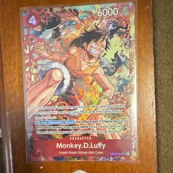 One Piece Card Game Impel Down Monkey D. Luffy OP16-015 Character Foil 6000 ENG - Image 1