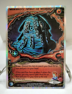 Mukuro's Spirit of Words P3 Yu Yu Hakusho Trading Card Game TCG - Image 1