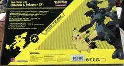 Nintendo Pokemon TCG Pikachu &Zekrom-GX Tag Team Premium - Image 2