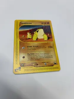 The Pokemon Company Pokemon TCG Sandshrew 92/144 Skyridge English 40HP E-Card - Image 3