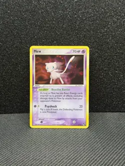 Pokemon TCG Mew Pop Series 4 Holo Card 4/17 Lightly played Condition Rare! - Image 2