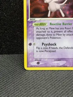 Pokemon TCG Mew Pop Series 4 Holo Card 4/17 Lightly played Condition Rare! - Image 5