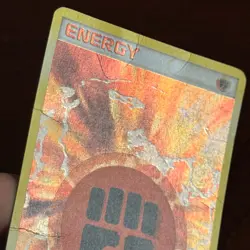 Fighting Energy 110/110 Holo Rare EX Holon Phantoms Pokemon Card DMG - Image 4