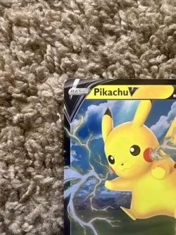 Pokemon TCG Pikachu v Illustration Card 086/264 Rare - Image 3