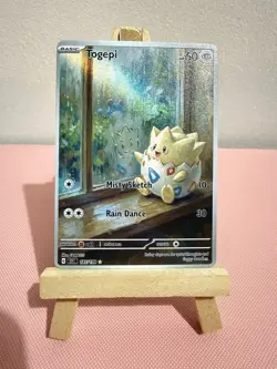 Togepi Marill Togetic Window Pokemon Card DISPLAY ART CARD - Image 1