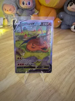 Charizard V SWSH260 SWSH Sword & Shield Black Star Promo Pokemon Card - NM - Image 3