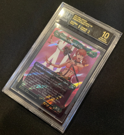 VANILLE CHEERFUL L'CIE MtG Final Fantasy Surge Foil Card 0537 BGS 10 BLACK LABEL - Image 1