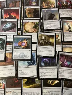 MTG 100 Lot of Common/Uncommon Artifact Creatures And Spells Cards No Repeat - Image 1