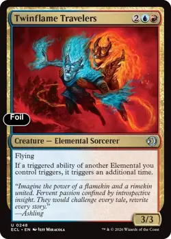 Twinflame Travelers Foil 248 Lorwyn Eclipsed NM EN - Image 1