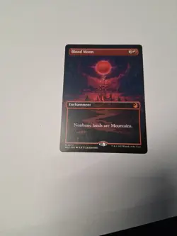 MTG Blood Moon (Anime Borderless) Wilds of Eldraine: Enchanting Tales - Image 1