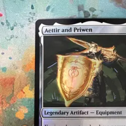 Aettir and Priwen Foil - Mythic - Final Fantasy MTG - Image 2