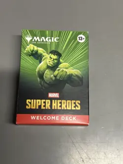 Magic The Gathering MTG Marvel Superheroes Welcome Deck Green Hulk NEW - Image 4