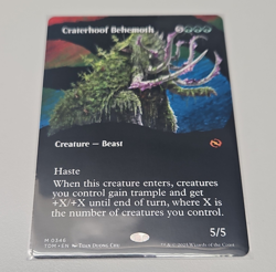 Magic: The Gathering Craterhoof Behemoth Mythic 0346 EN Full Art - Image 1