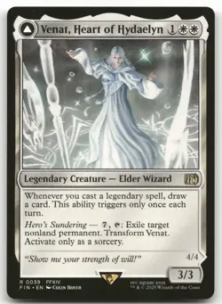 Venat, Heart of Hydaelyn #39 (NM) Final Fantasy FIN Magic MTG - Image 1