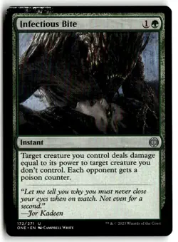 Infectious Bite MP 172 Phyrexia: All Will Be One MTG - Image 1