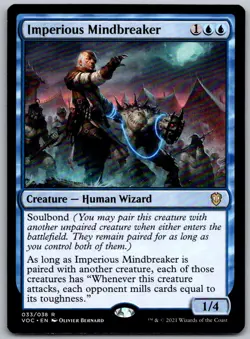 Imperious Mindbreaker 33 Commander: Innistrad: Crimson Vow Magic: The Gathering - Image 1