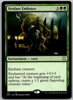 Verdant Embrace 173 Commander: Adventures in the Forgotten Realms Magic - Image 1