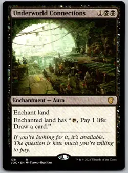 Underworld Connections 138 Rare Commander 2015 Magic: The Gathering Near Mint - Image 1