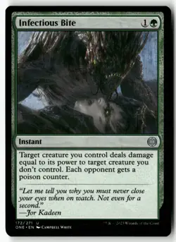 Infectious Bite 172 Phyrexia: All Will Be One Uncommon NM - Image 1