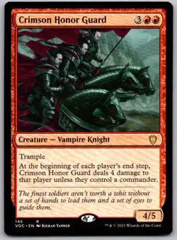 Crimson Honor Guard 145 Commander: Innistrad: Crimson Vow Magic: The Gathering - Image 1