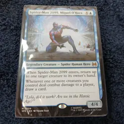 SPIDER-MAN 2099, MIGUEL O’HARA : Magic Welcome Deck SEALED Pack; NM MtG, Blue - Image 1