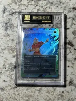 Aang at the Crossroads Foil TLA 304 BGS 10 BLACK LABEL (MTG Avatar 2025) - Image 2