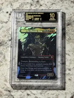 Ozai the Phoenix King Foil TLA 311 BGS 10 BLACK LABEL (MTG Avatar 2025) - Image 1