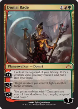 [1x] Domri Rade - Foil Near Mint, English Gatecrash MTG Magic - Image 1