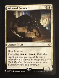 1x Adorned Pouncer (2) The List Reprints LP MTG Magic the Gathering x1 MKE - Image 1