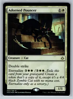 1x Adorned Pouncer (2) The List Reprints LP MTG Magic the Gathering x1 MKE - Image 1