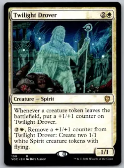 Twilight Drover 100 Commander: Innistrad: Crimson Vow Magic: The Gathering NM - Image 1
