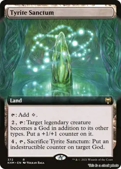 Tyrite Sanctum (Extended Art) [KHM - 372] Rare NM - Image 1