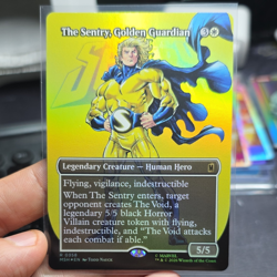 MTG Marvel Super Heroes - The Sentry 0358 Foil Borderless EN Rare - Image 1