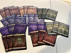 mtg 30 full art lands 3 of each are foil, Murders at Karlov Manor, unplayed - Image 1