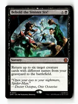 Behold the Sinister Six! 51 Marvel's Spider-Man Mythic NM - Image 2