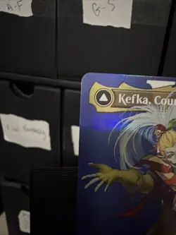 MTG Kefka, Court Mage // Kefka, Ruler of Ruin (0398) - Foil - Borderless, NM-Min - Image 2