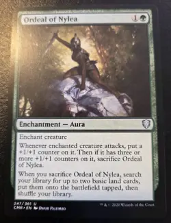 Ordeal Of Nylea 247/361 Uncommon Commander Legends Magic: The Gathering - Image 1