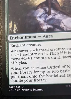 Ordeal Of Nylea 247/361 Uncommon Commander Legends Magic: The Gathering - Image 4